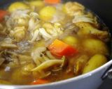 ◆新じゃがとチキンのカレーミルク煮込み♪作り方5写真