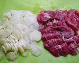 簡単！コチュマヨ風味のたっぷり葱焼肉作り方1写真