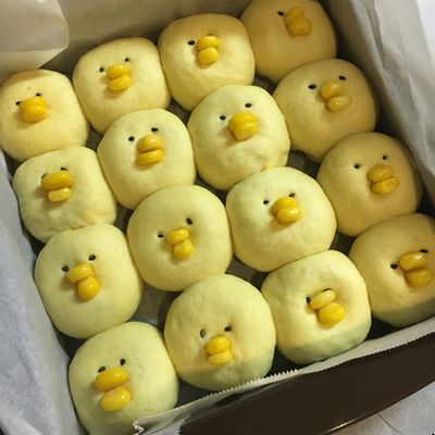 ぴよぴよヒヨコのちぎりパン by わびっちょ 【クックパッド】 簡単