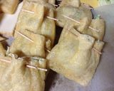 納豆と千切りキャベツの油揚げ包み作り方2写真