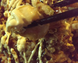 ヘルシー&節約 厚揚げのお好み焼き作り方5写真