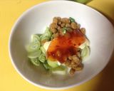 厚揚げのマヨネギ&納豆のせ作り方1写真