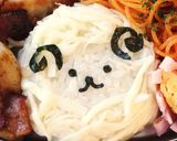 ふわふわ羊さんおにぎり作り方6写真