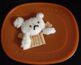 ★しろくまちゃんハヤシライス★作り方1写真
