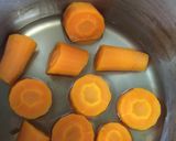 キャロットムースのキャロットソースがけ作り方2写真