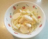 かんたん白菜とリンゴのサラダ作り方3写真