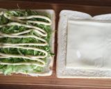 ★魚肉ソーセージでヘルシーサンドイッチ★作り方5写真