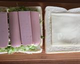 ★魚肉ソーセージでヘルシーサンドイッチ★作り方6写真