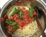 トマトの冷製パスタ作り方4写真