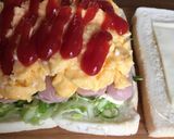 ★魚肉ソーセージでヘルシーサンドイッチ★作り方8写真
