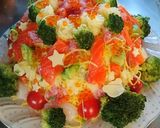 散らし寿司ケーキ作り方8写真