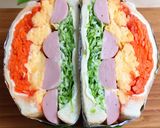 野菜たっぷり‼︎おしゃれ★サンドイッチ★作り方15写真