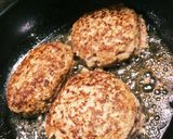 肉汁じゅわ～っと簡単ハンバーグ作り方5写真