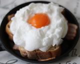 もこもこ目玉焼き　エッグインクラウド作り方4写真