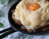 もこもこ目玉焼き　エッグインクラウド作り方5写真