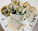 残った餃子の皮で★キムチ納豆餃子作り方3写真