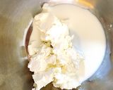 チーズケーキ風!アボカドチーズディップ作り方1写真