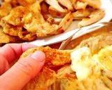 鶏皮でディップ！簡単チーズフォンデュ作り方9写真