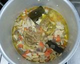 炒り鶏　給食作り方4写真
