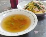 ブロッコリー茎でおいしい朝食スープ♪作り方6写真