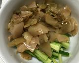 【コンビニお惣菜で】きゅうりザーサイ和え作り方3写真