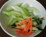 材料3個で絶品♪セロリの浅漬け作り方4写真