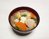 父が愛した塩豚汁☆とろみスープ作り方6写真