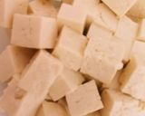 トマト、めかぶ、豆腐のヘルシースープ作り方2写真
