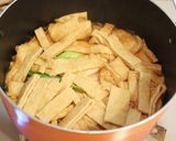 常備菜☆油揚げとネギの煮びたし作り方5写真