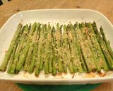 超簡単！細いアスパラは粉チーズ焼きで♪作り方4写真