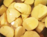 簡単常備菜 コンビーフカッパポテサラ作り方1写真