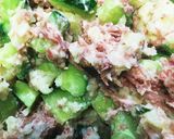 簡単常備菜 コンビーフカッパポテサラ作り方6写真