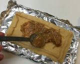 油揚げ味噌マヨピザ作り方2写真