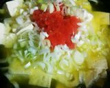 簡単＆時短！明太子と豆腐ＤＥアヒージョ♪作り方6写真