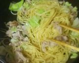 簡単！豚肉とキャベツで和風パスタ作り方3写真