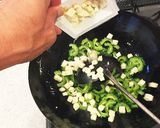 塩漬け豚バラ肉のゴーヤチャンプルー作り方7写真