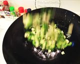 塩漬け豚バラ肉のゴーヤチャンプルー作り方9写真