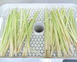 ドライレモングラスの作り方｜食品乾燥機作り方3写真