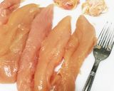 レンチンで簡単！ 冷やしささみうどん作り方2写真