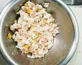 味噌マヨ焼きはんぺんバーグ作り方2写真