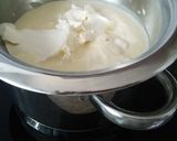 ちょっと大きめ　スフレチーズケーキ作り方5写真
