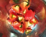 フルーツトマトの香味野菜マリネ作り方1写真