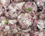 ふわふわ鰯つみれの味噌汁&骨せんべい作り方3写真