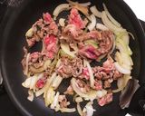 すき焼き風丼ぶり〜時短menu〜作り方3写真