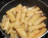 息子宛⑬「簡単きつねニラ玉子丼」作り方8写真