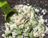 豆腐ときゅうりの酢の物作り方9写真