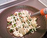 新じゃが・インゲン炙りサラダ作り方5写真