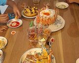 お菓子の塔作り方6写真