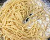 えのきと長ネギの和風カルボナーラ味噌風味作り方6写真
