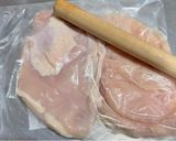 鶏胸肉で！簡単ワンパン揚げ焼き油淋鶏作り方1写真